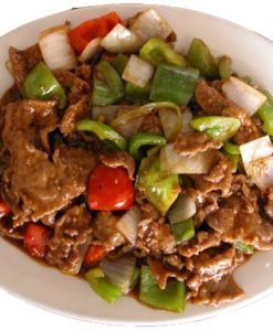 Alternative view of Beef Pepper Steak